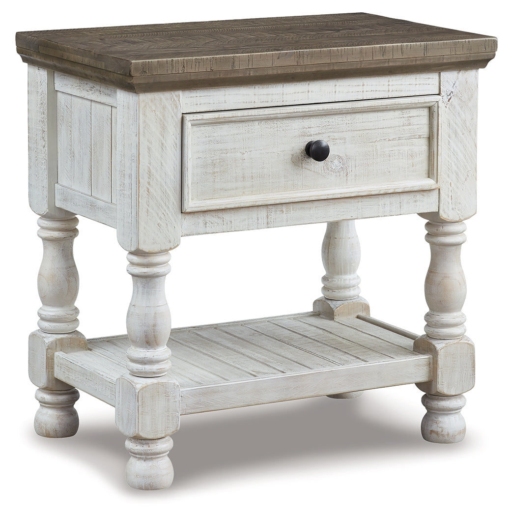 Havalance Bedside Table – One Drawer Two-Tone