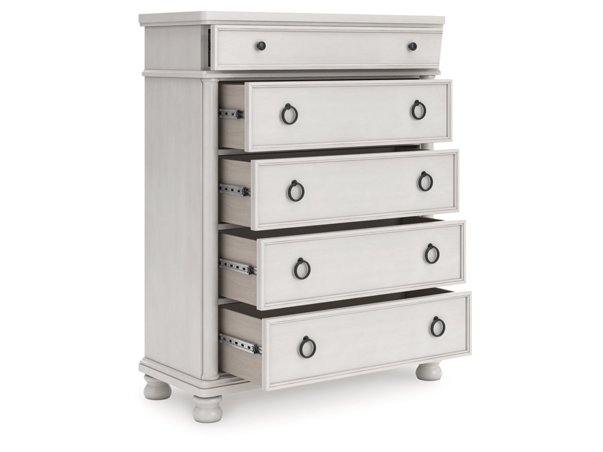 Chadworth Tallboy – Antique White