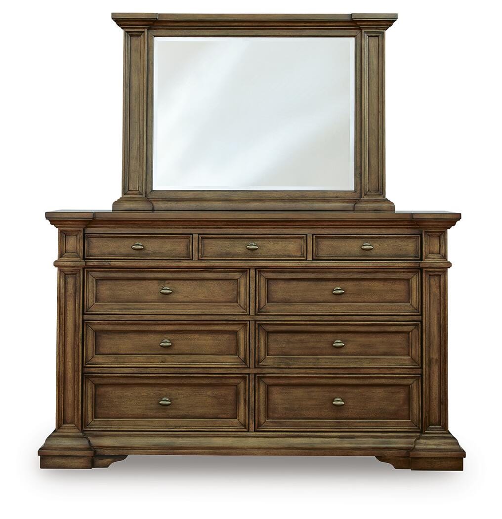 Channley Dresser and Mirror - Brown