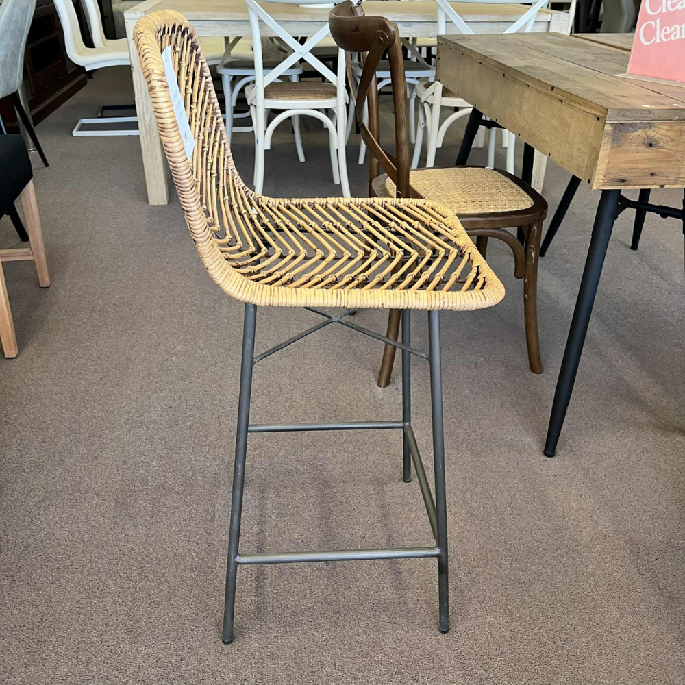 Bali Rattan Counter Chair