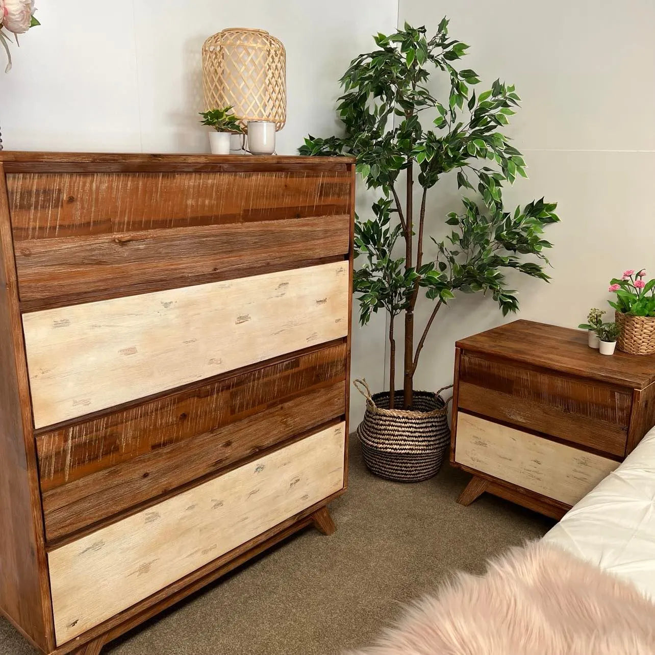 Boatwood Tallboy - Multi Mocha