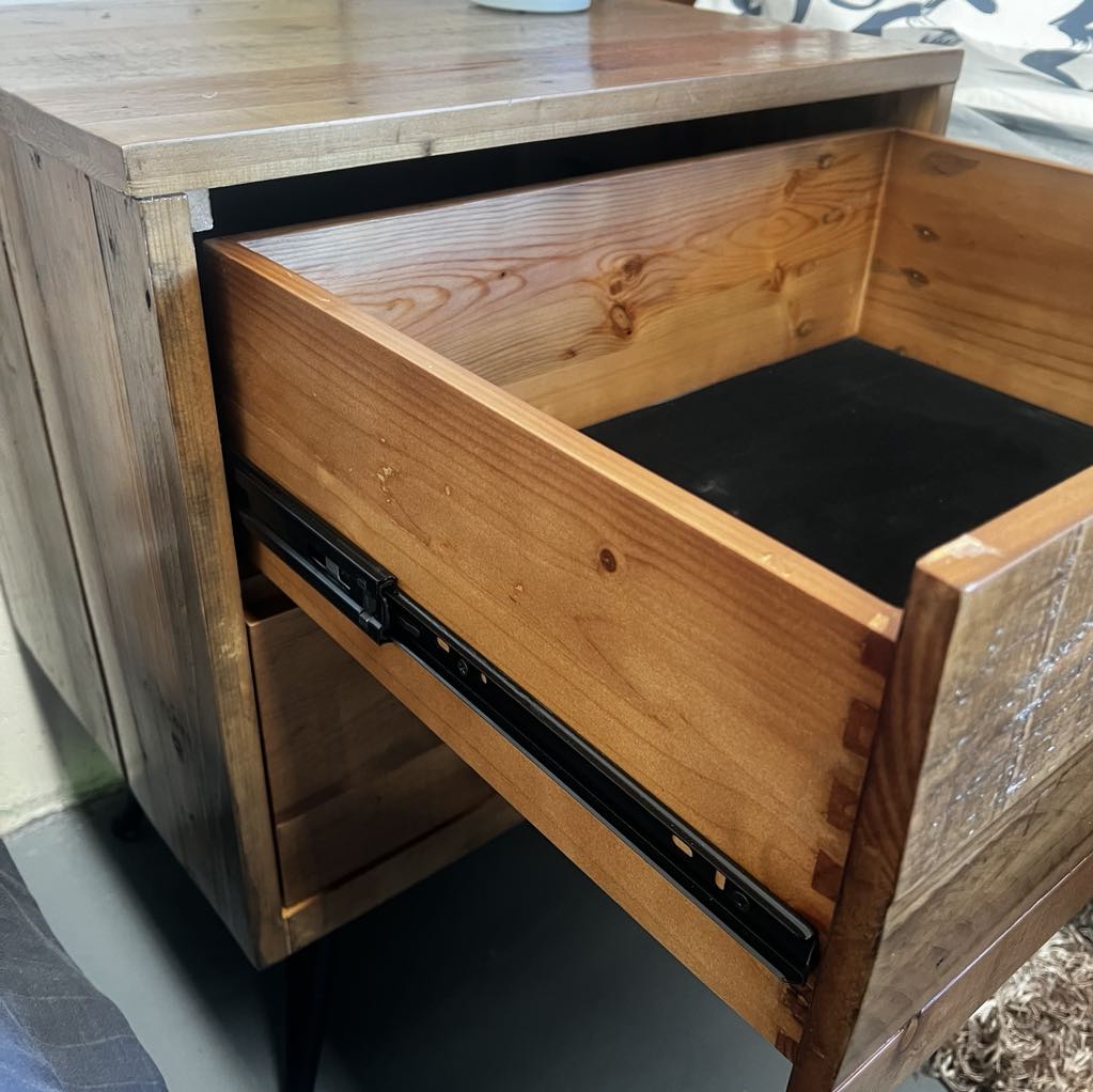 Bora Bora Bedside - Reclaimed