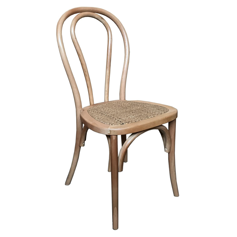Brighton Stackable Chair - Natural Rattan Seat