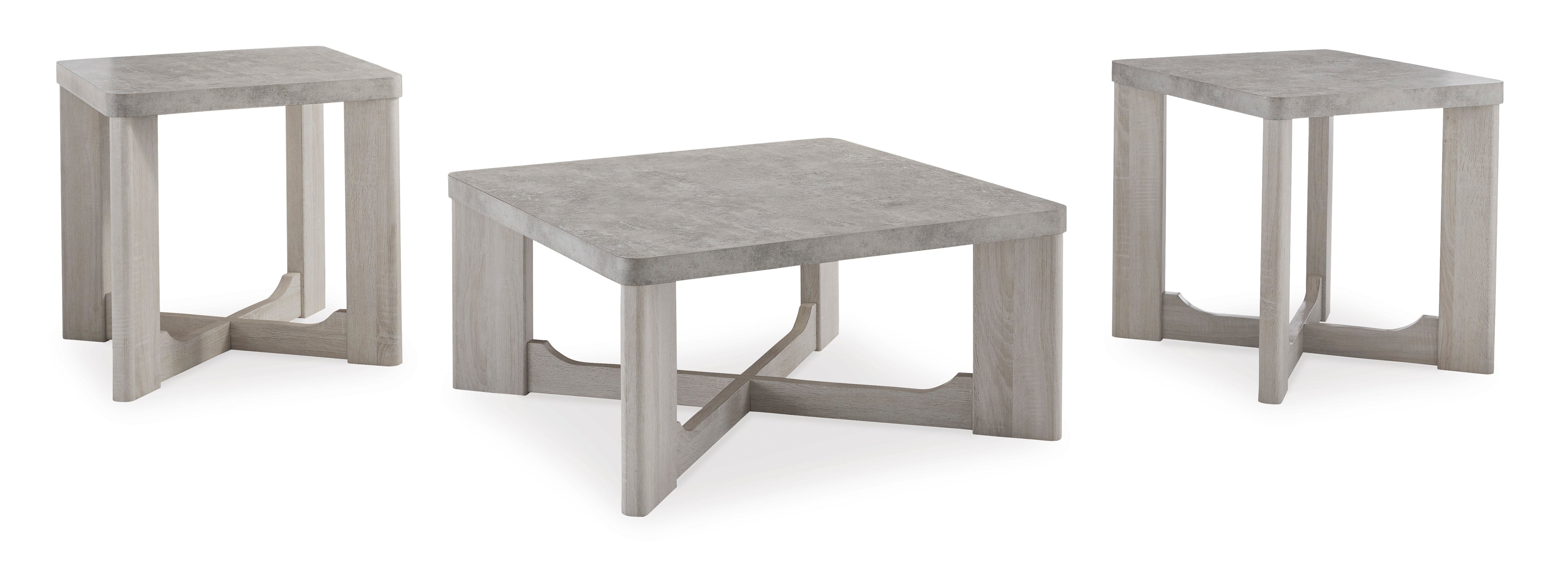 Garnilly 3 Piece Coffee Table Set