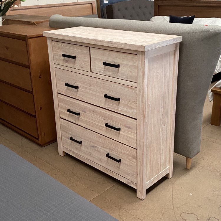 Cancun Coastal Tallboy - White Wash
