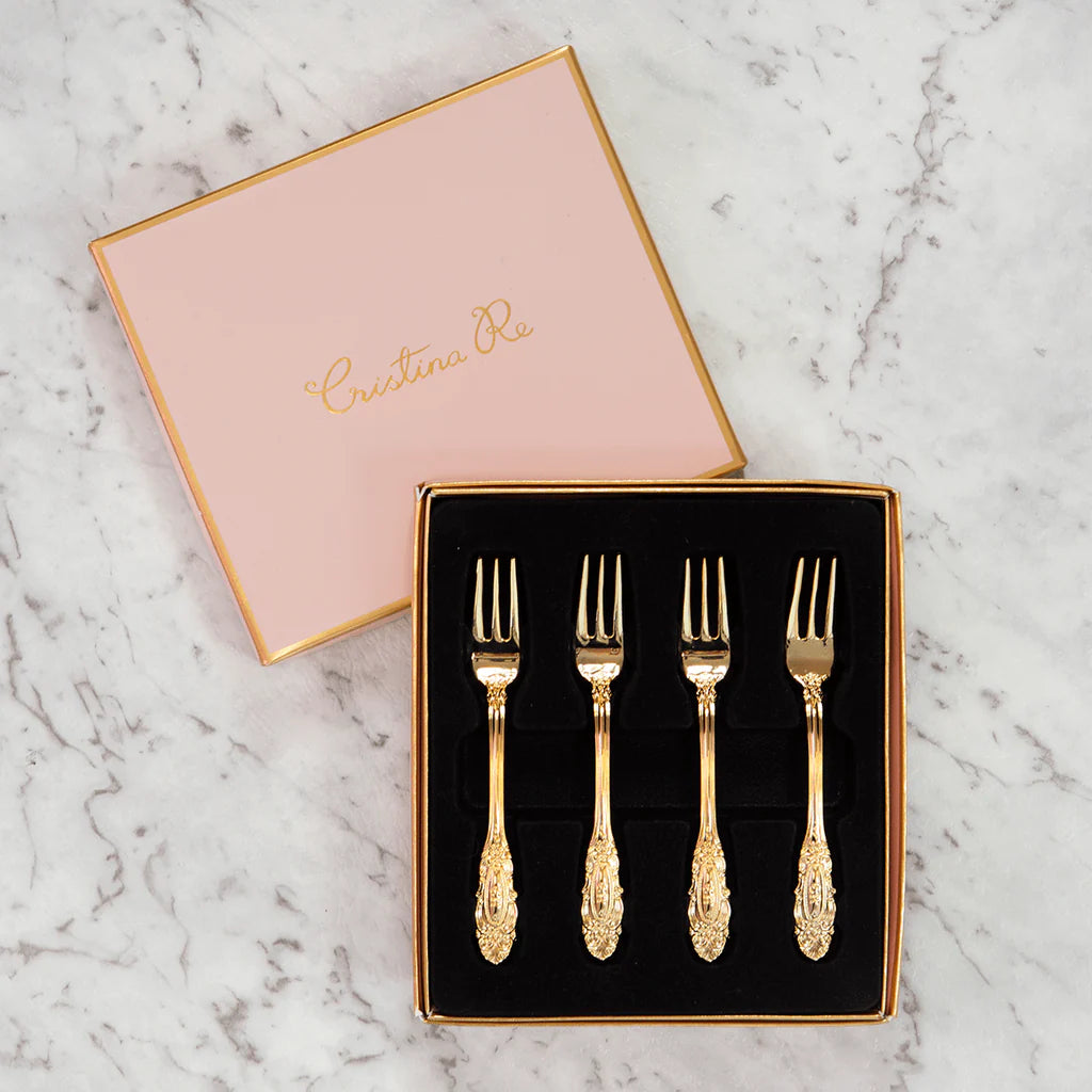 Vintage Cake Fork - Set of 4