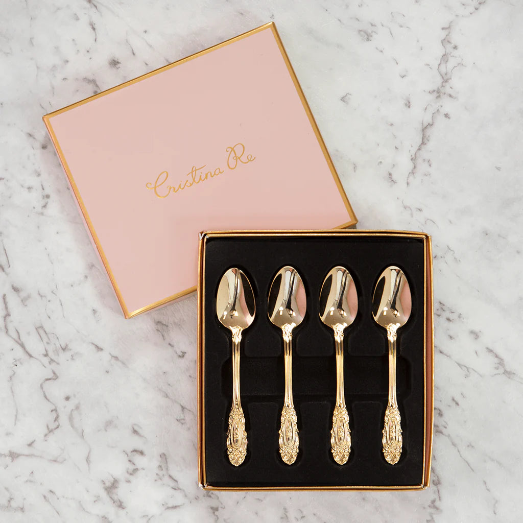 Vintage Teaspoons Set of 4
