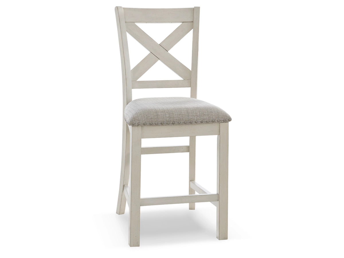 Robbinsdale Counter Height Stool – Antique White