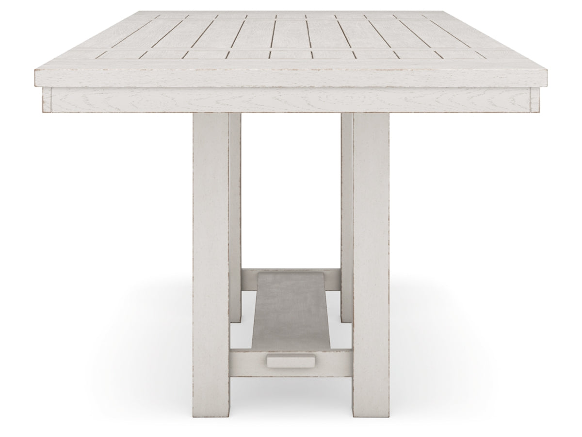 Robbinsdale Counter Height Extension Dining Table – Antique White