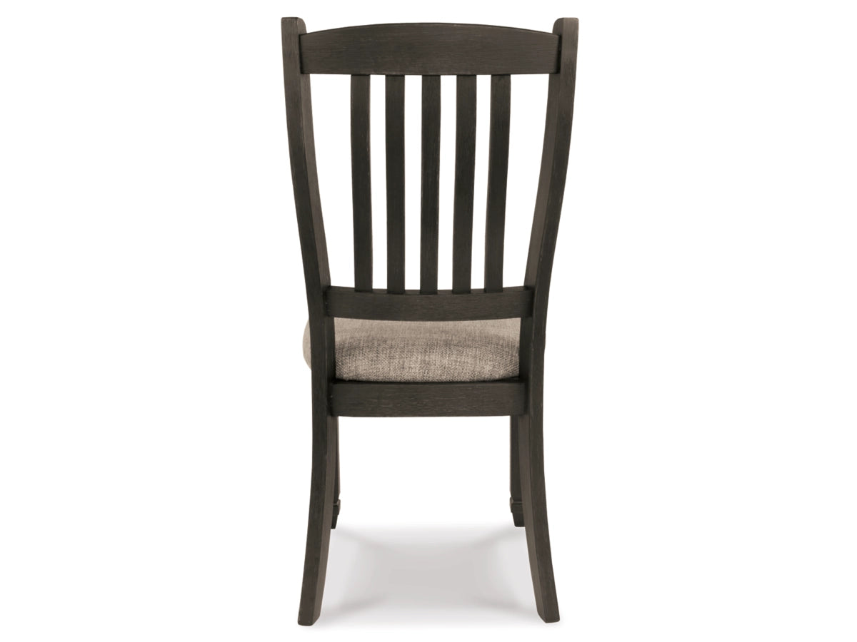 Tyler Creek Dining Chair – Black / Grayish Brown