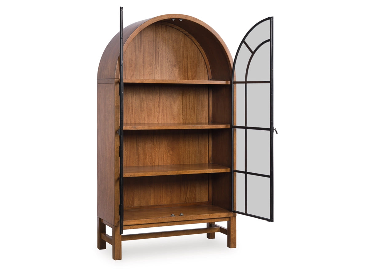 Chadworth Display Cabinet – Brown / Black
