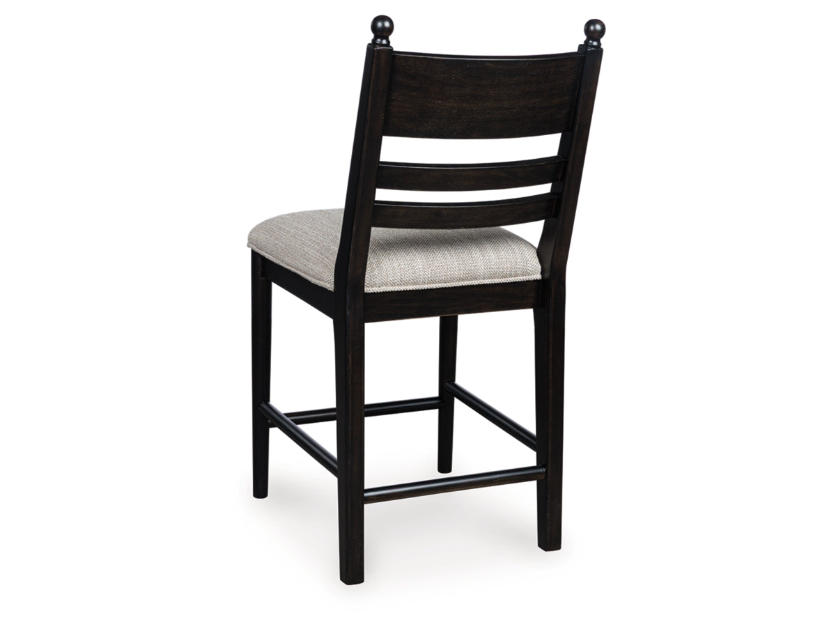 Chadworth Counter Height Bar Stool – Black