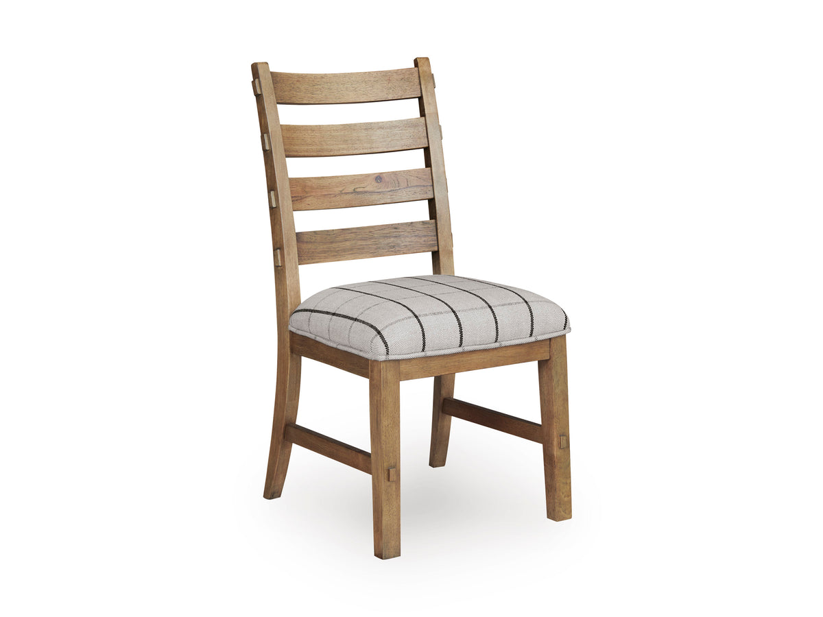 Ridgester Dining Upholstered Side Chair - Light Brown
