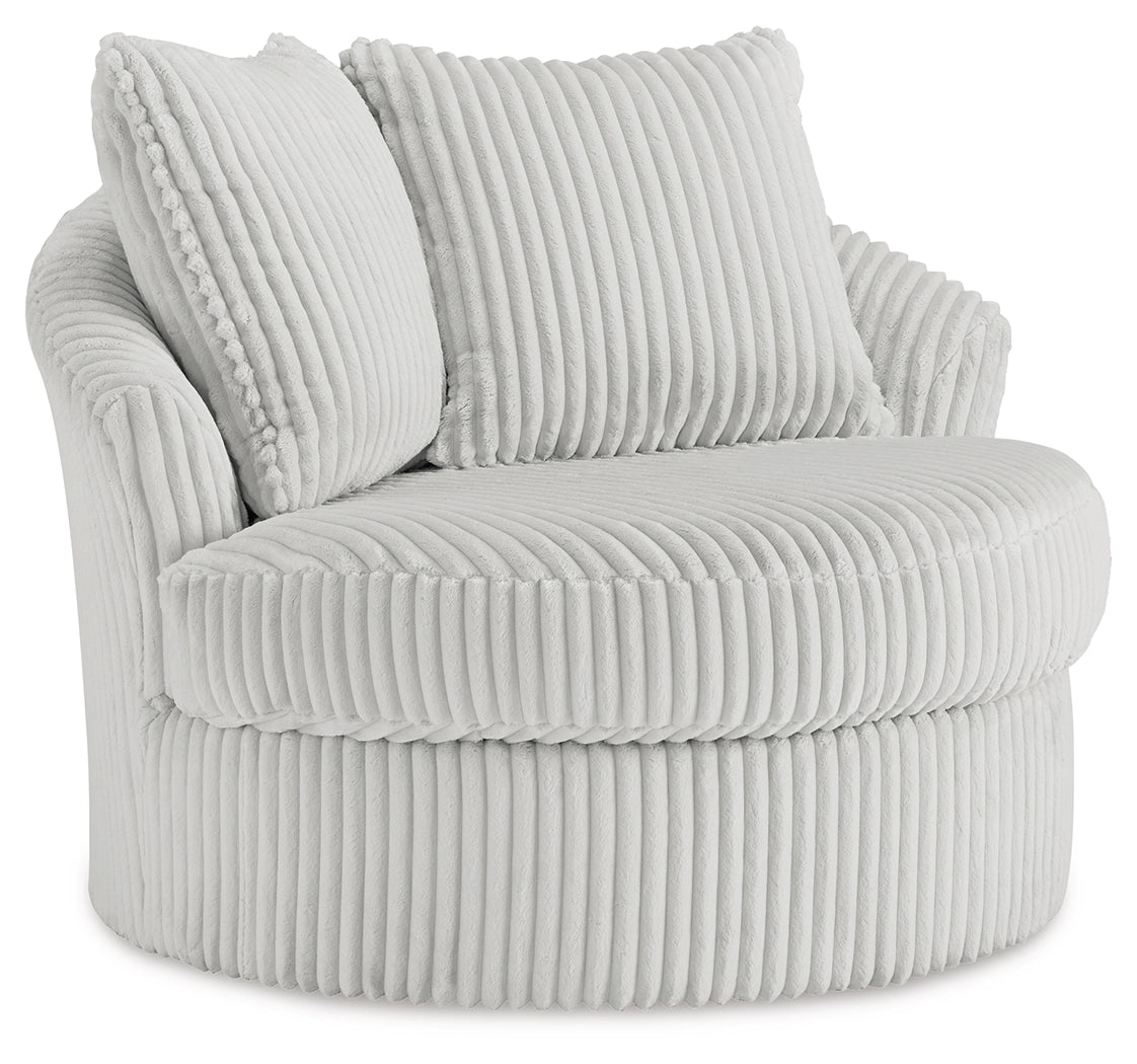 Gramwell Swivel Chair - Alloy