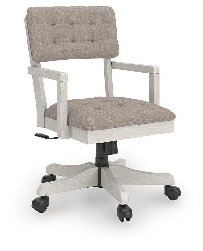 Robbinsdale Home Office Desk Chair - Antique White