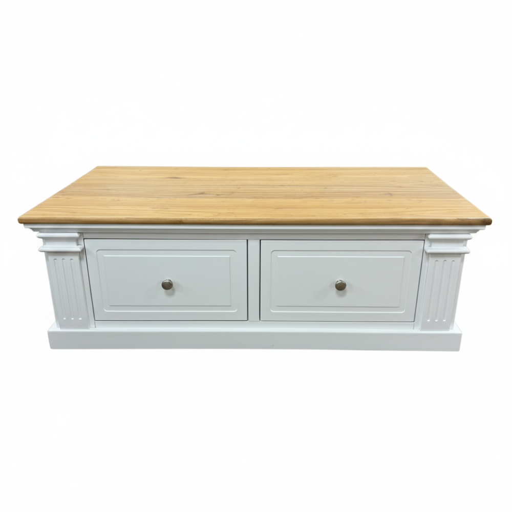 Hampton Deluxe Coffee Table – Two Tone