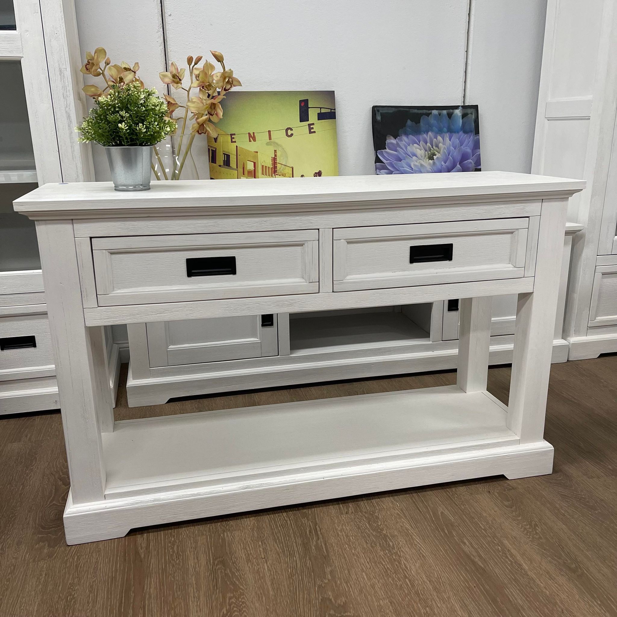 Hampton Coastal Hallstand - White