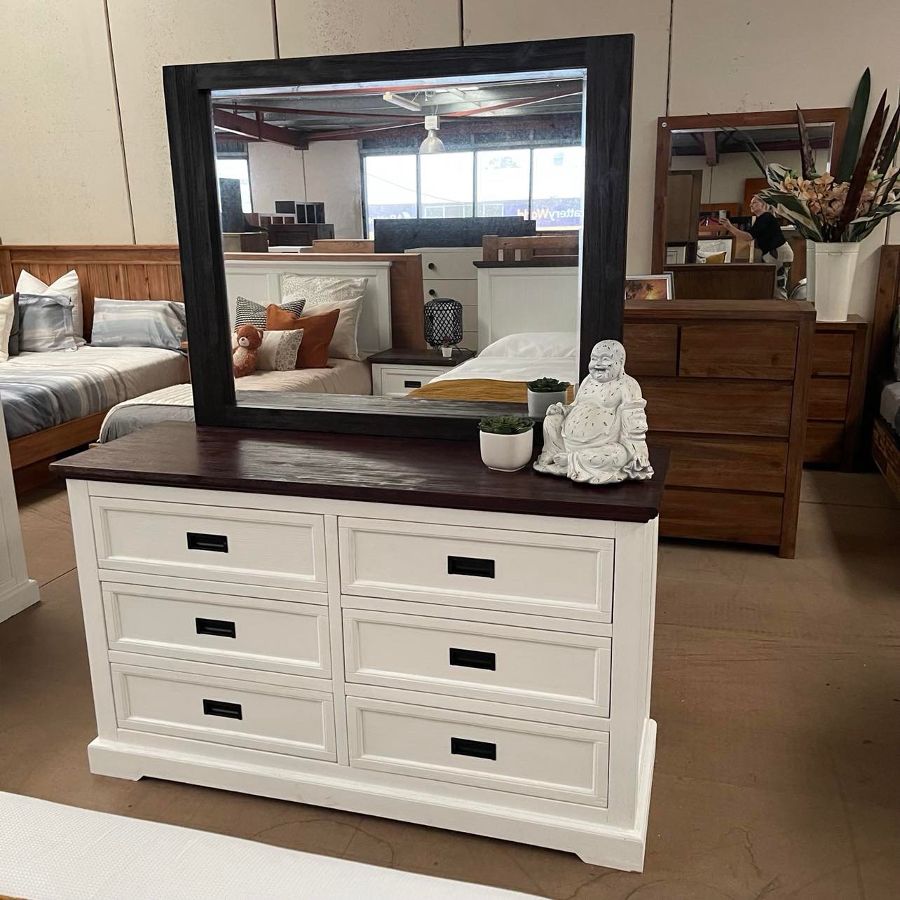 Hampton Coastal Two-Tone Dresser