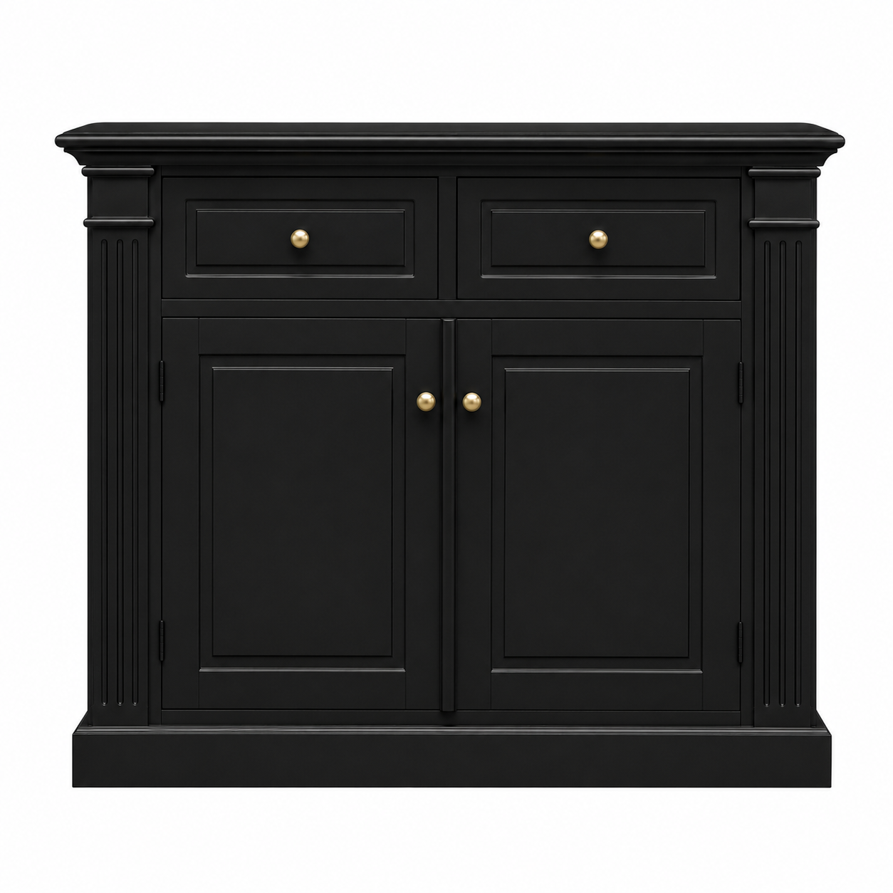 Hampton Deluxe 120cm Buffet – Black
