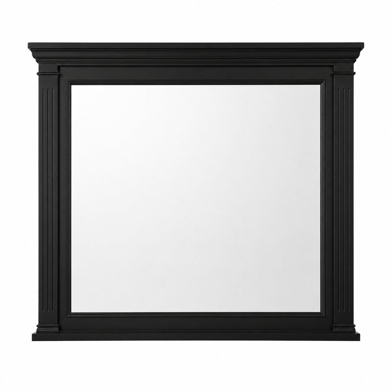 Hampton Deluxe Mirror – Black