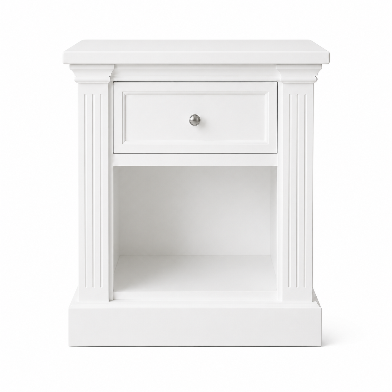 Hampton Deluxe Side Table – White