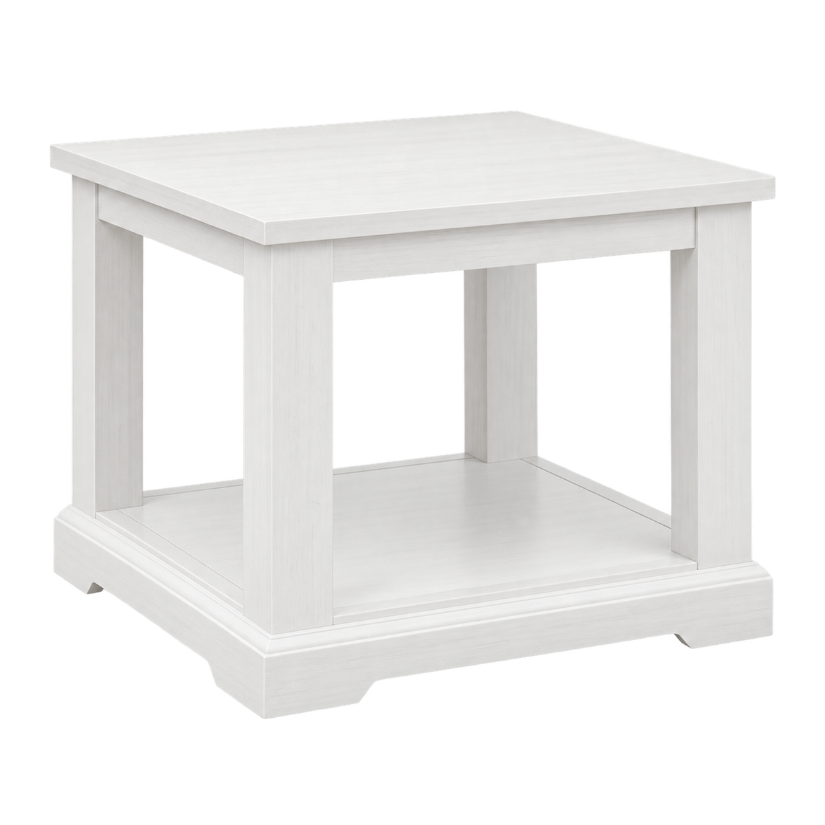 Hampton Coastal Lamp Table - White