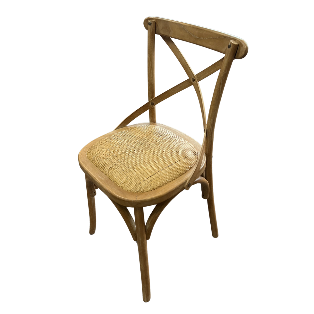InStyle Cross Back Chair - Natural