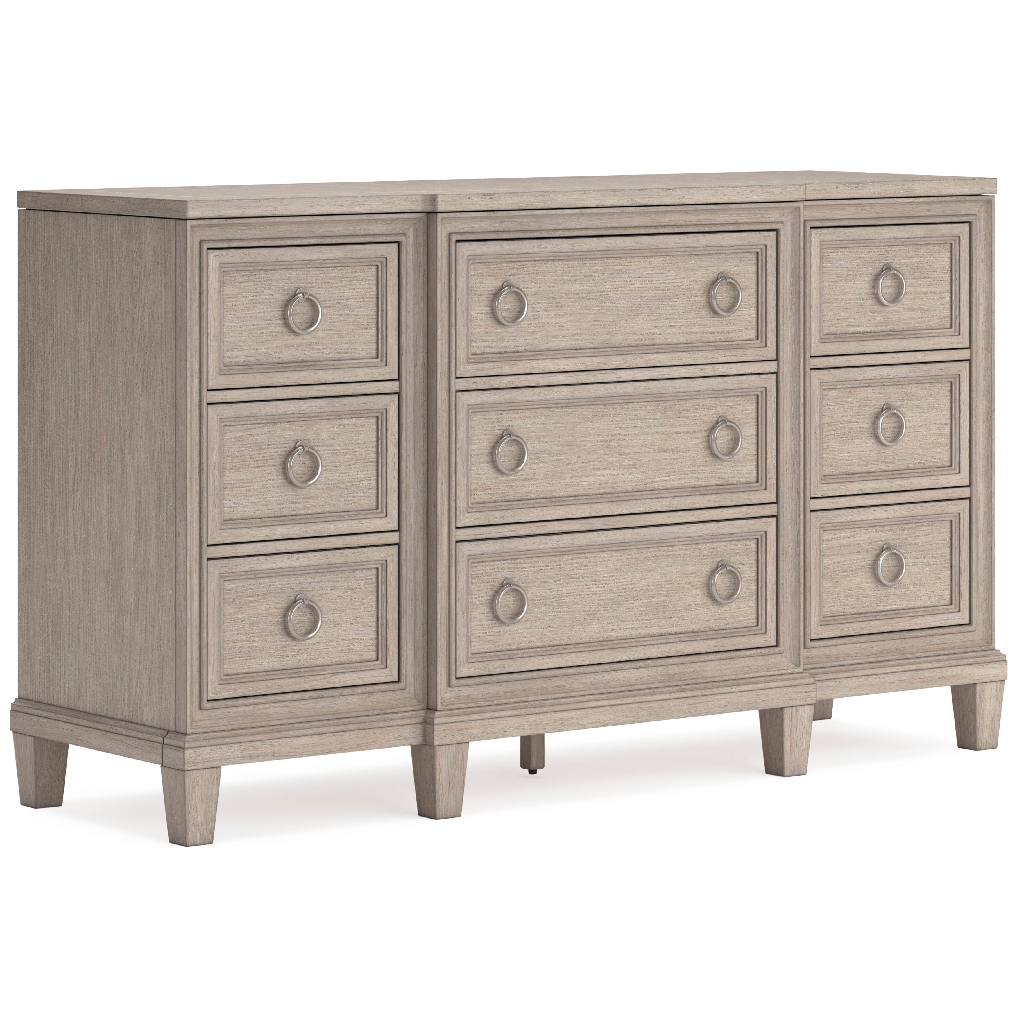 Jorlaina 9 Drawer Dresser - Light Grayish Brown