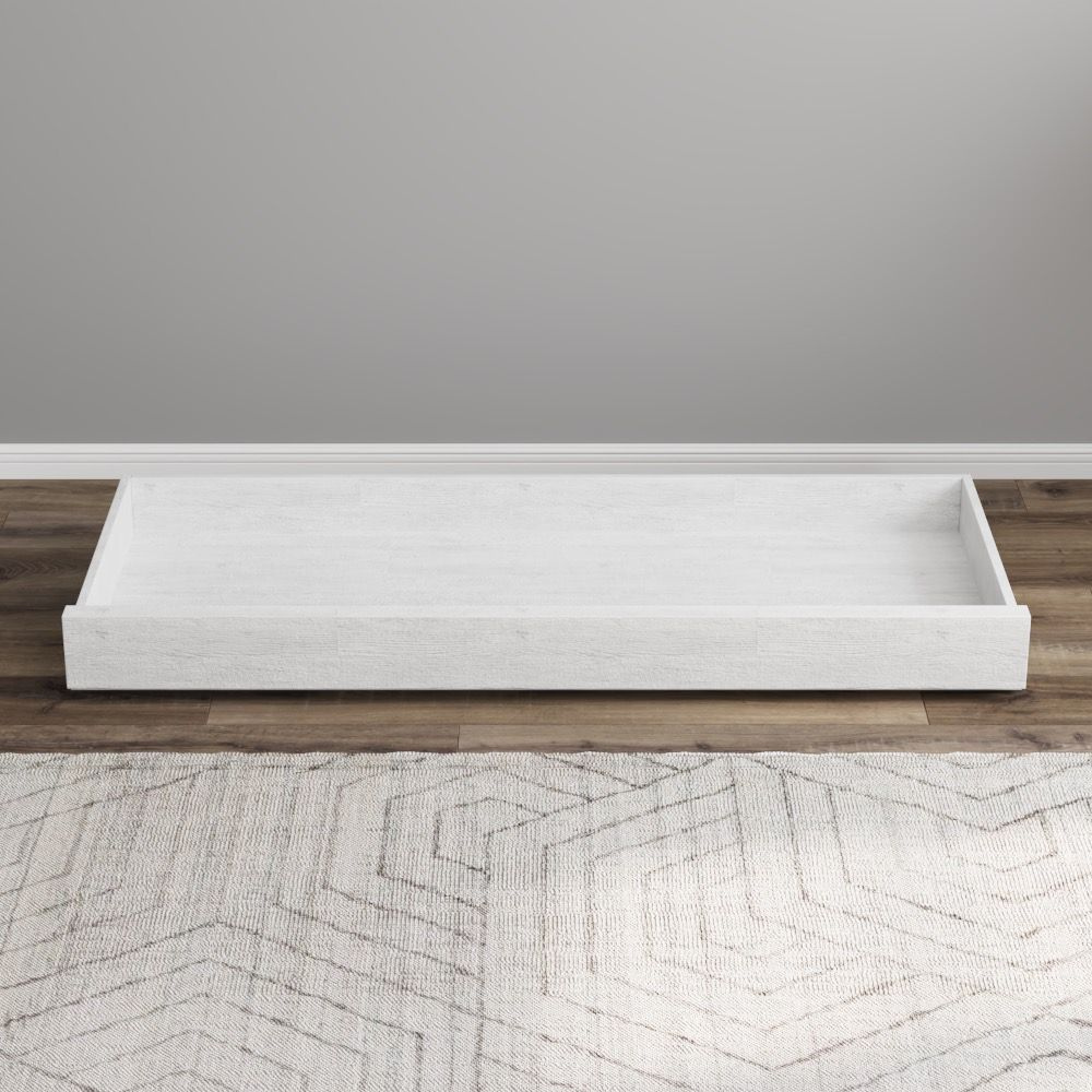 Jumbo Under Bed Storage Side Drawer - Hampton Coastal White