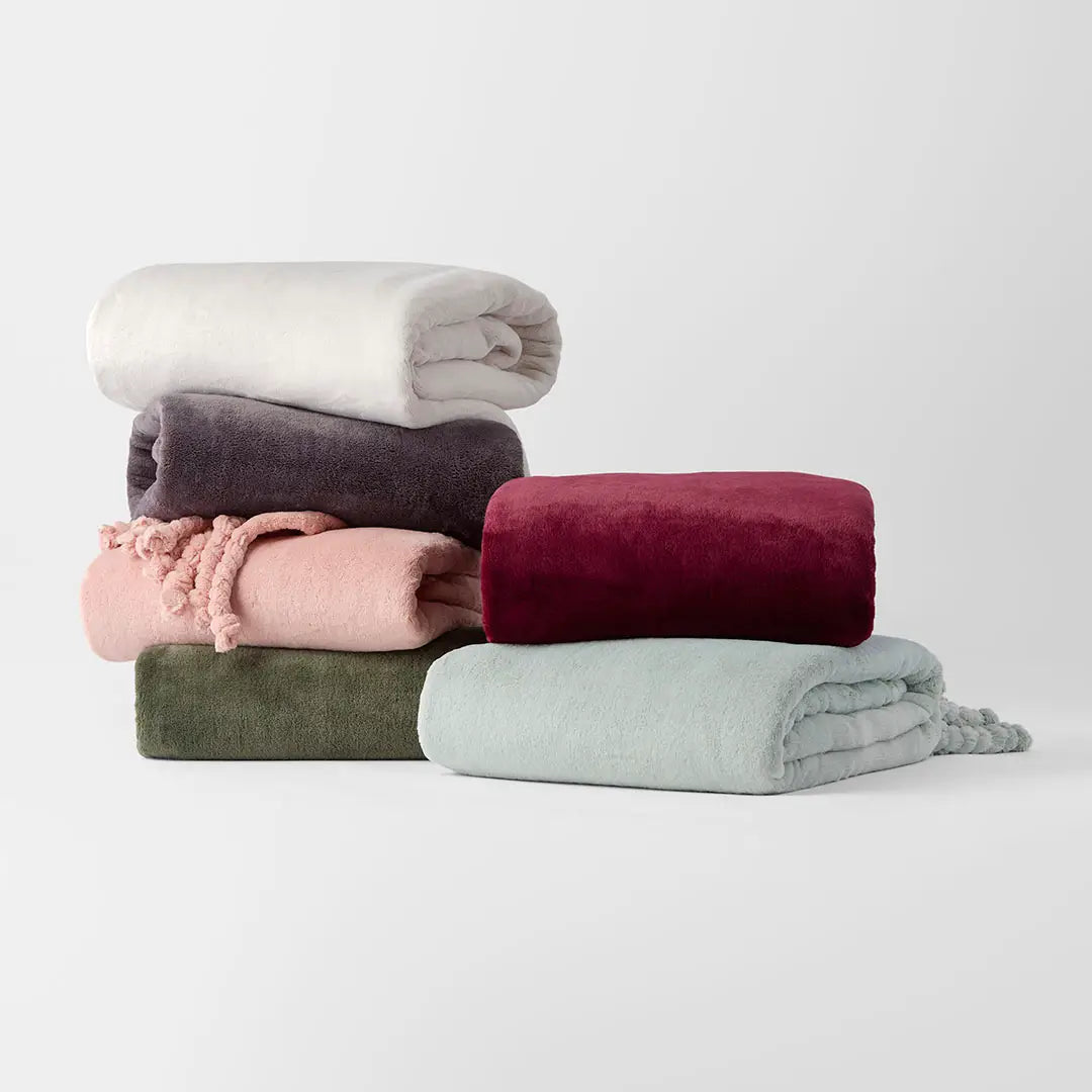 Luxe Plush Tassel Throw