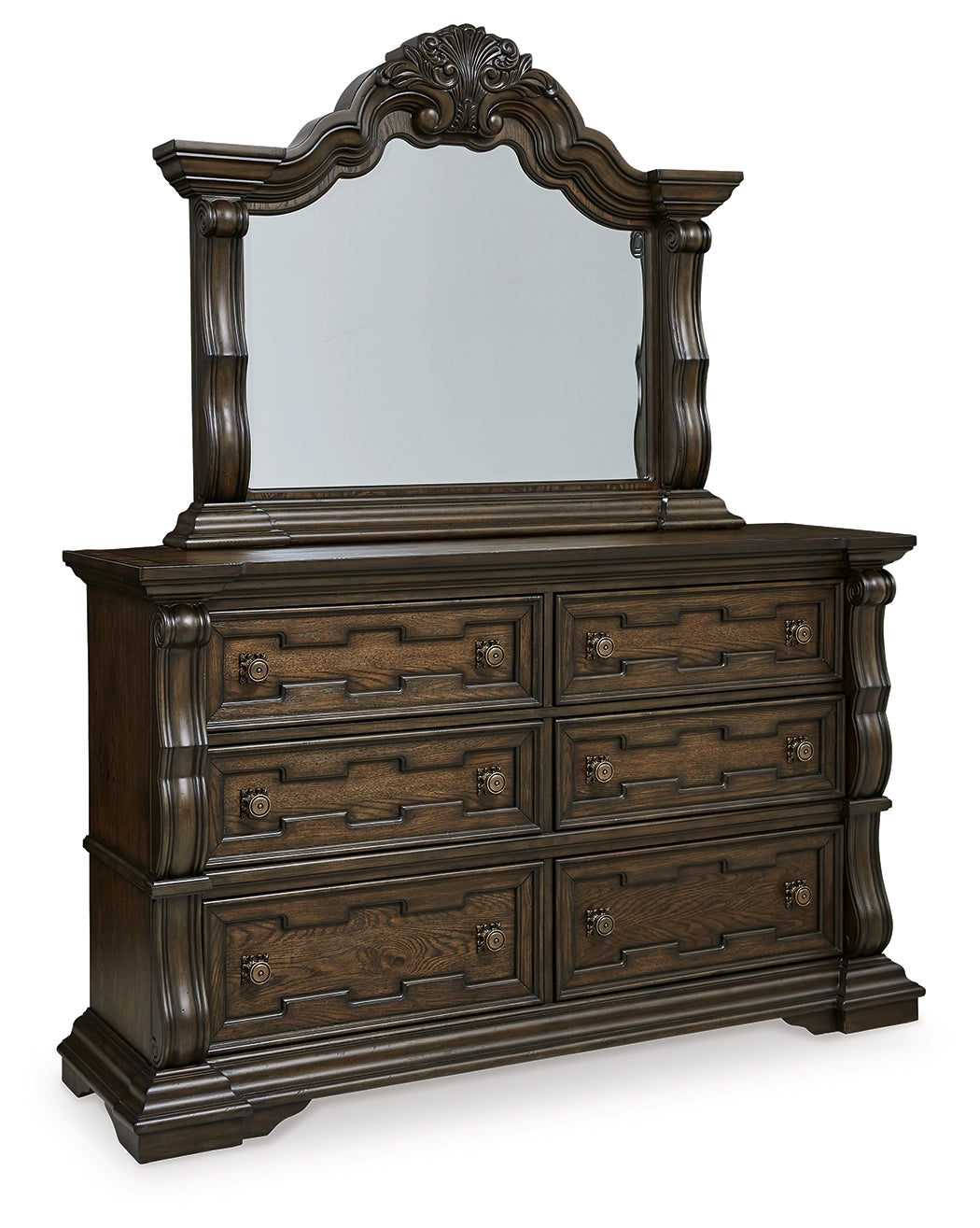 Maylee Bedroom Dresser with Mirror
