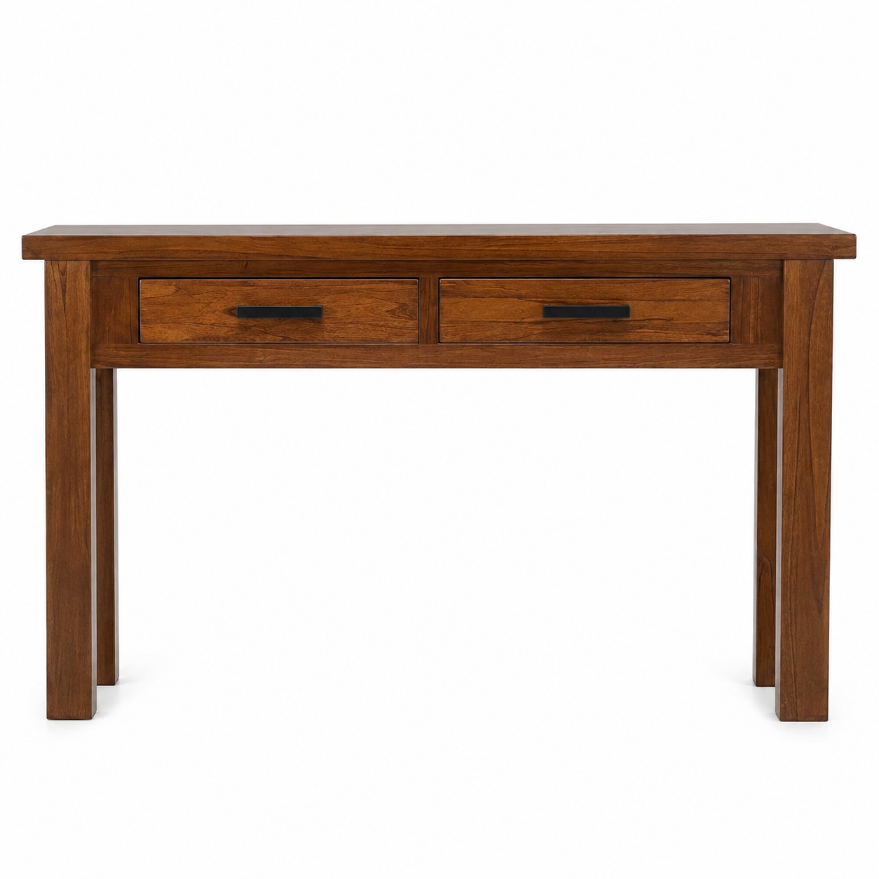 New Age 140cm Hall Stand - Dark Oak