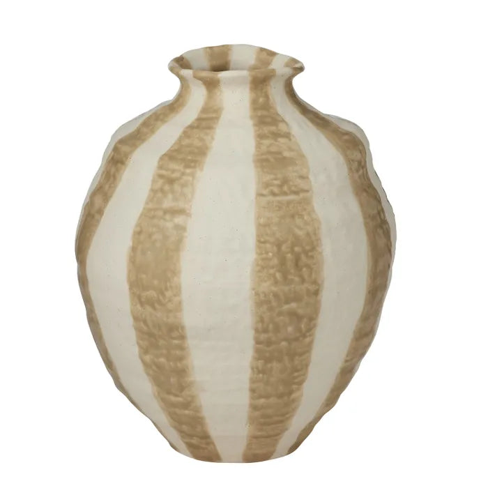 Rayas Striped Ceramic Decorative Vase
