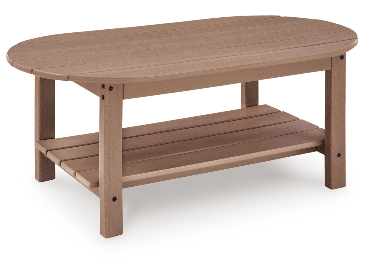 Cliffs Beach Outdoor Coffee Table – Driftwood