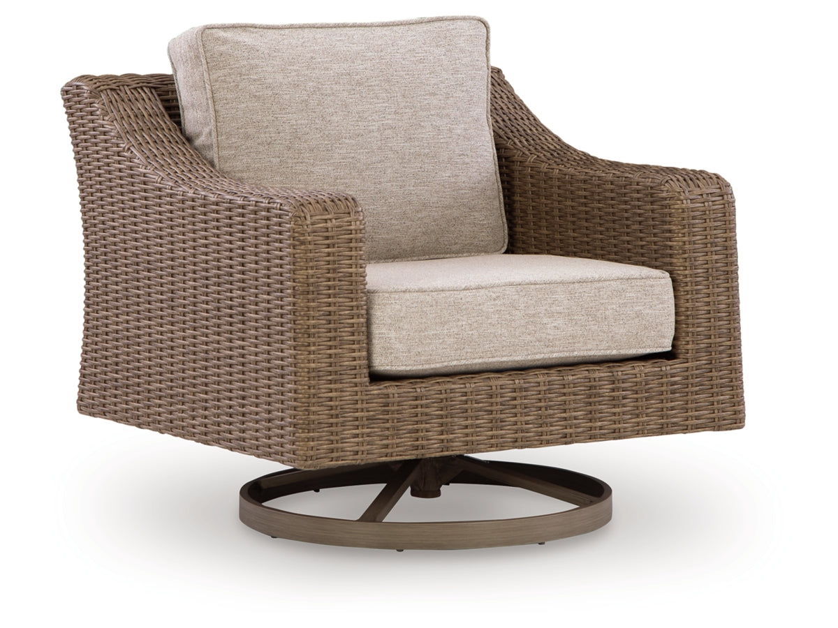 Revare Beach Swivel Outdoor Lounge Chair