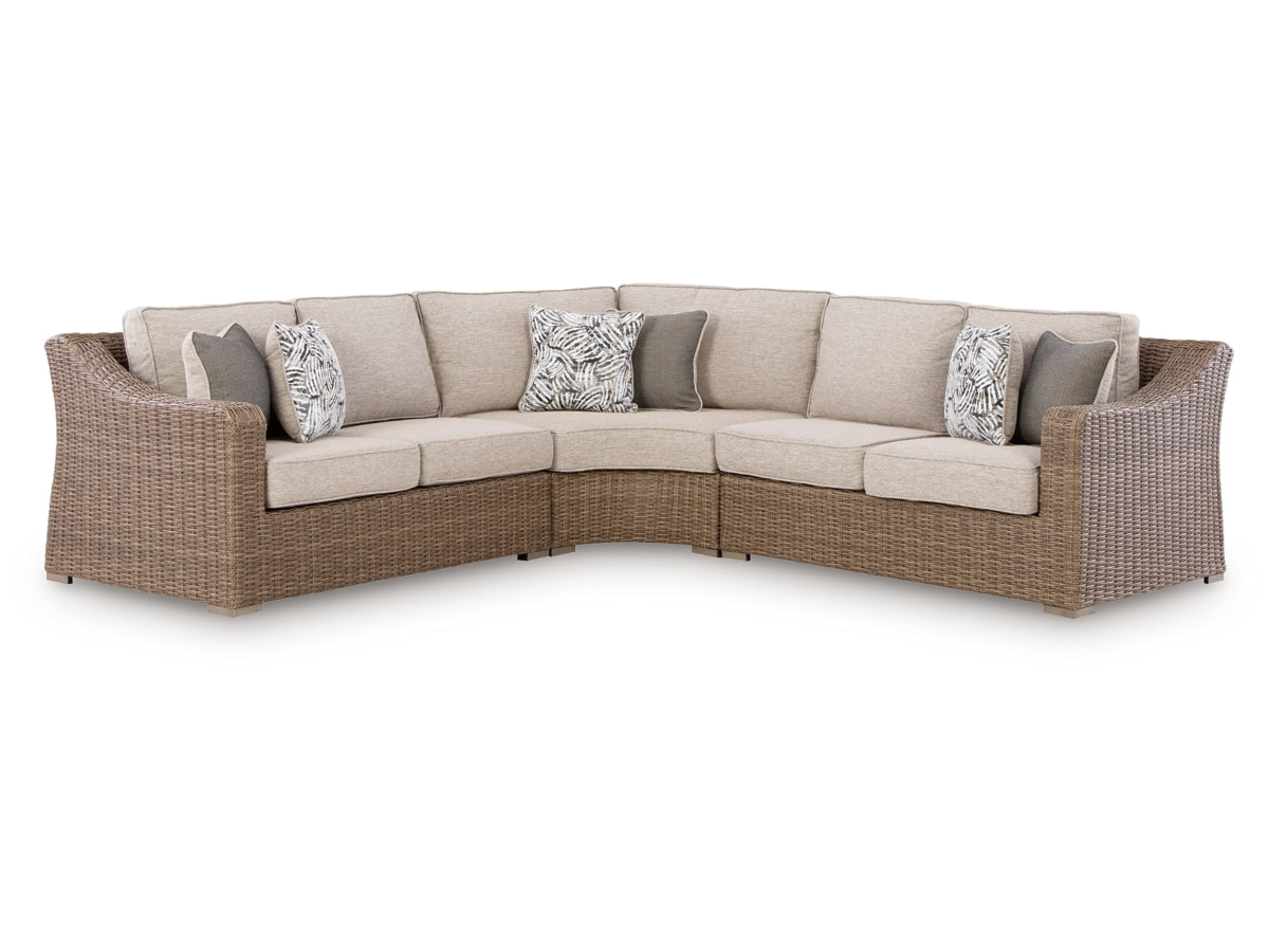 Revare Beach 3-Piece Outdoor Sectional