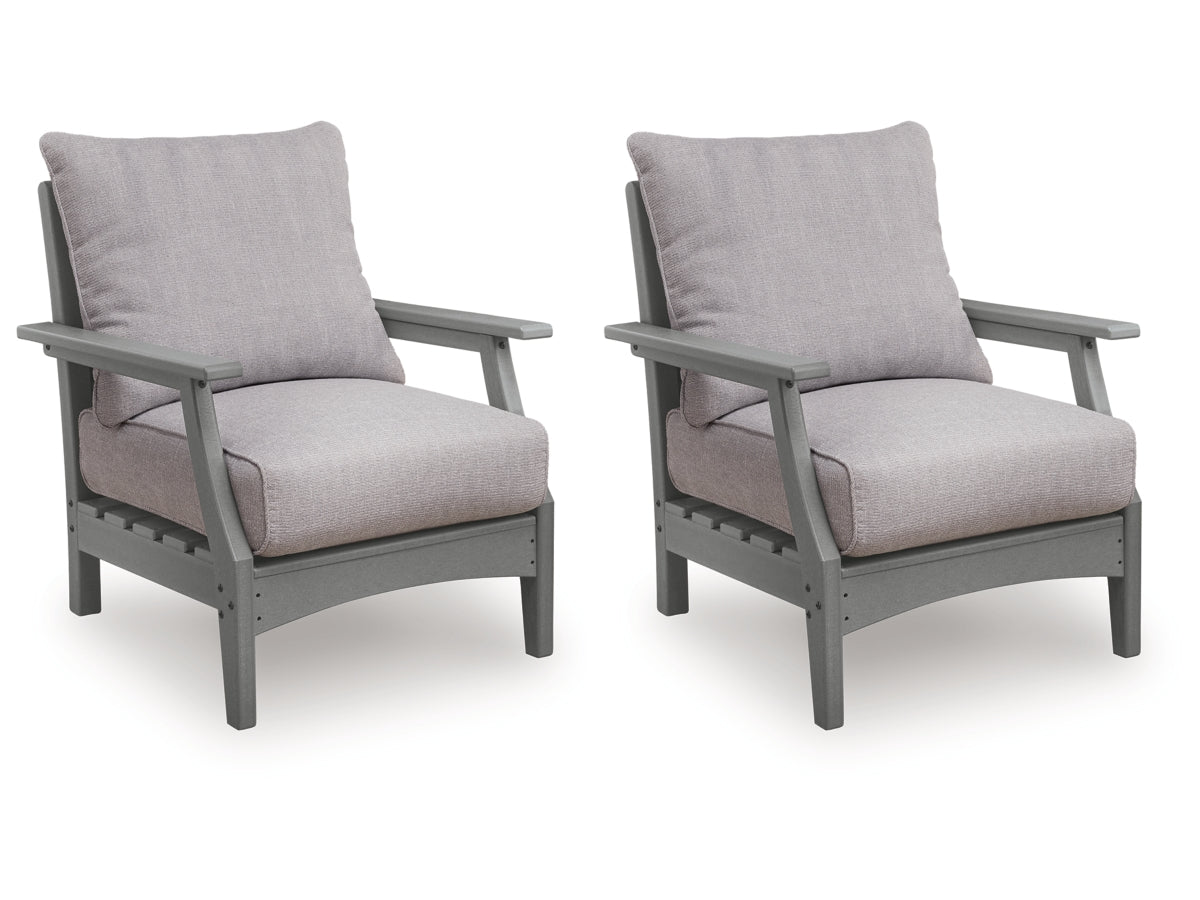 Lone View Bay Outdoor Lounge Chair with Cushion