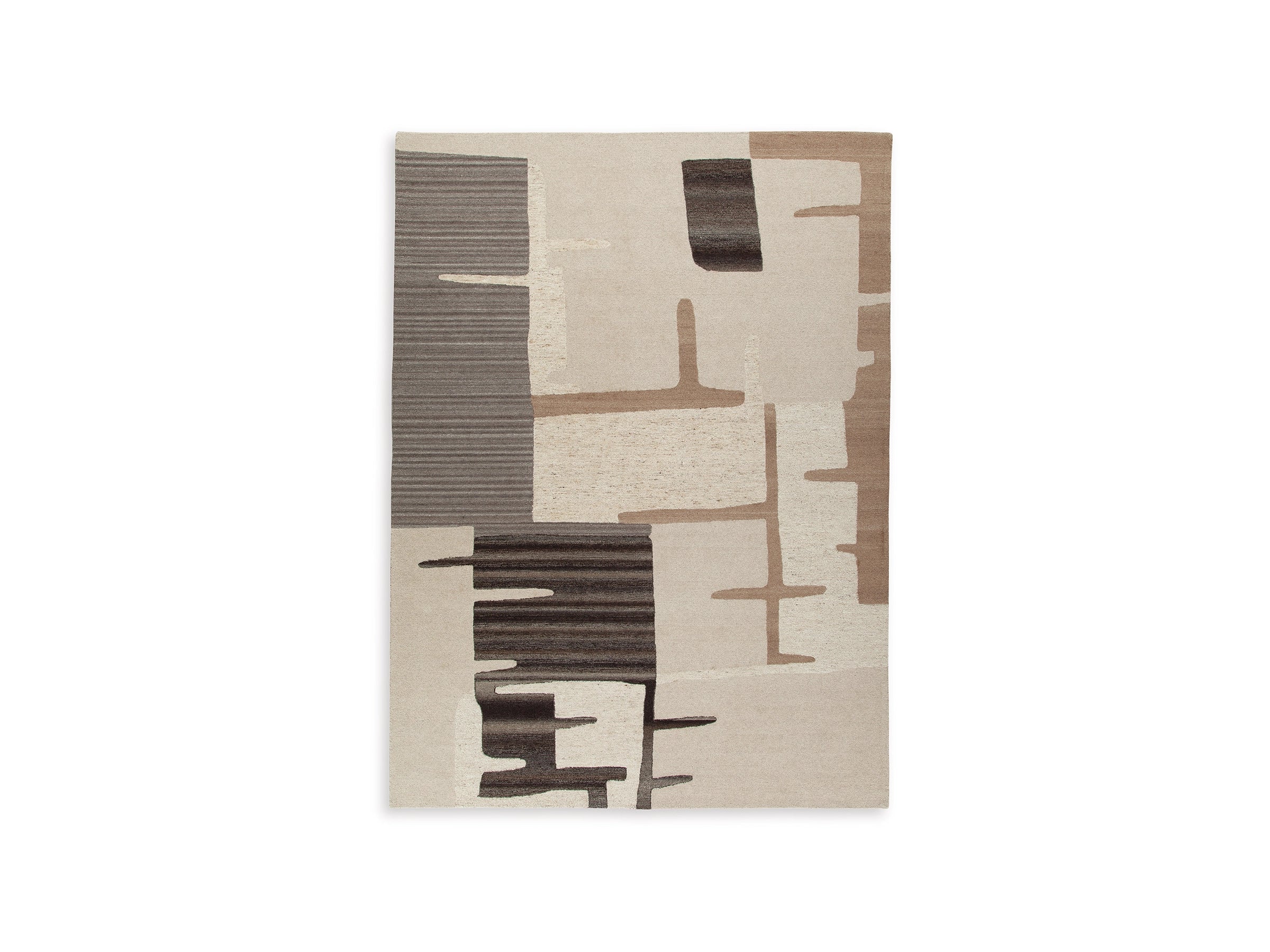 Kencher Hand-Tufted Wool Blend Rug
