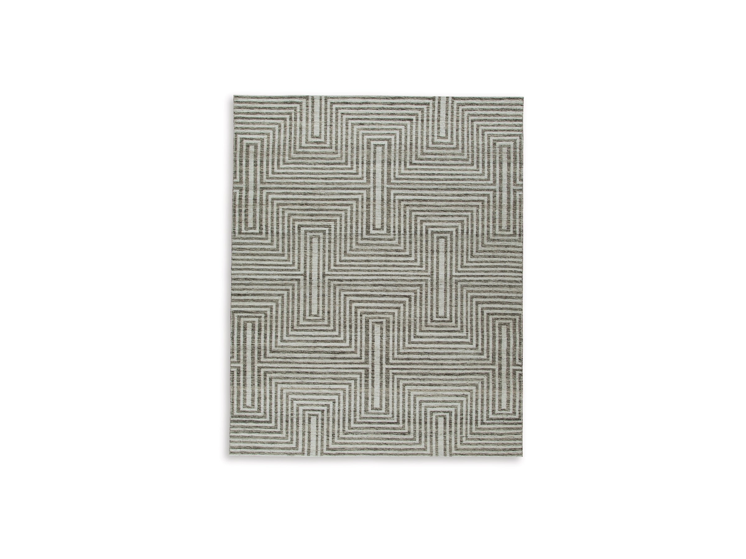 Jossen Geometric Wool Blend Rug
