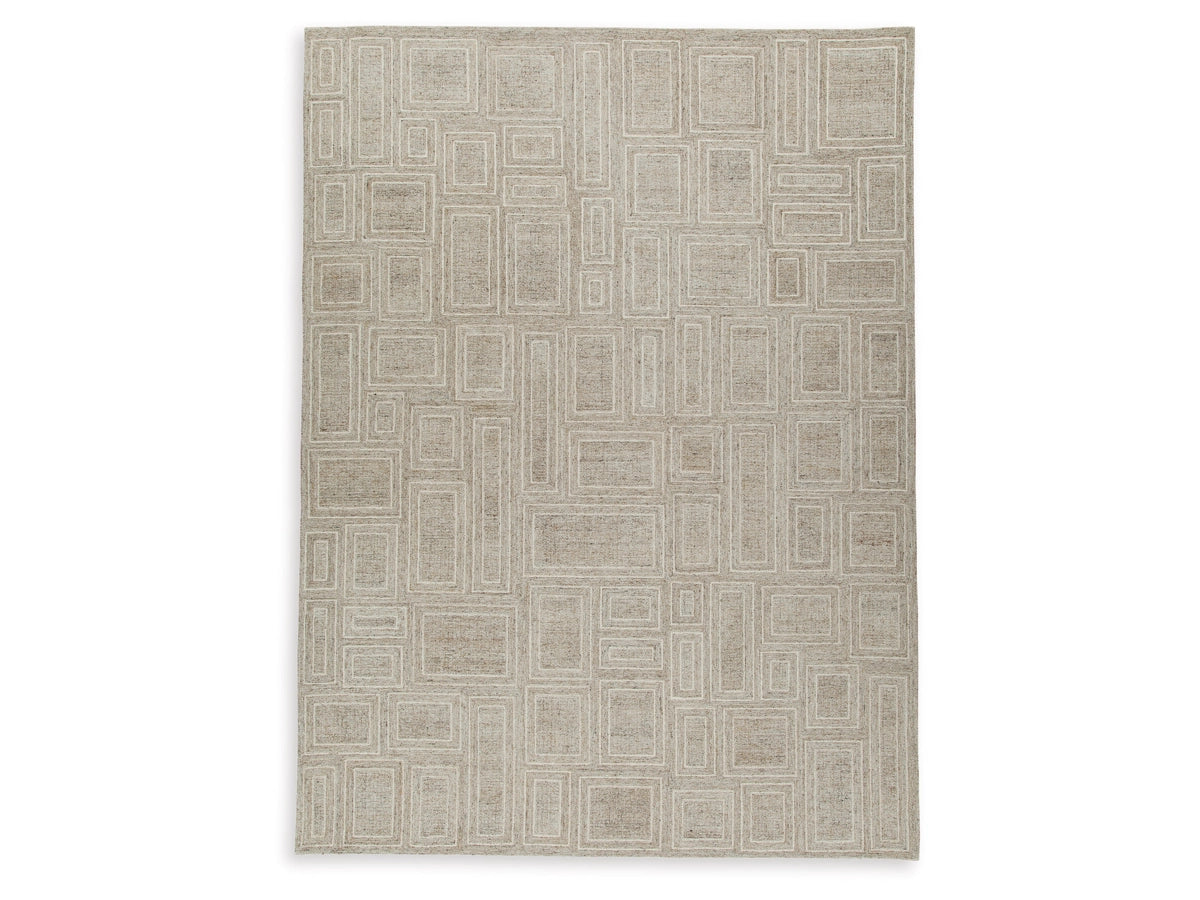 Brickburgh Hand-Tufted Wool Blend Rug