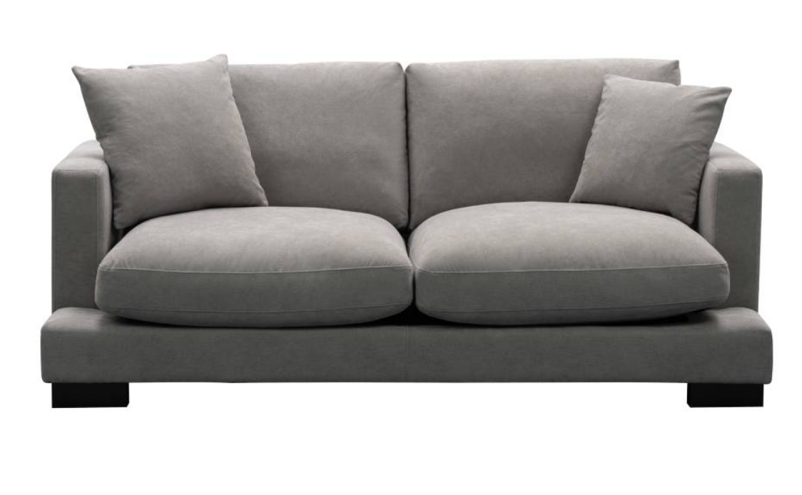 Zarah 2 & 3 Seater Lounge Set Grey InStyle Furniture