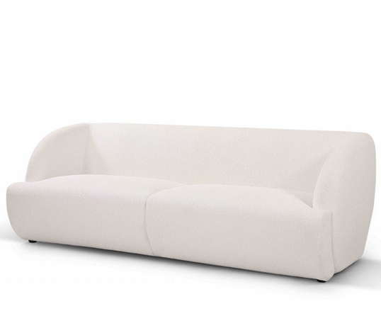 Tokio 3 Seater Bouclé Lounge – Milk