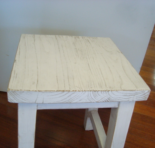 Florence 45cm Stool Heavy Duty - White