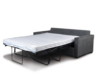 Diamond Queen Sofa Bed - Charcoal
