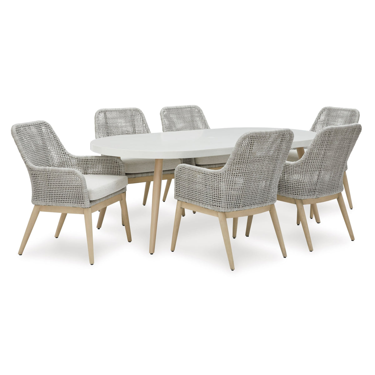 Seton Creek 7-Piece Outdoor Dining Set (Ex-Display)