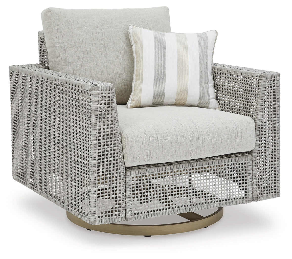 Seton Creek Outdoor Swivel Chair