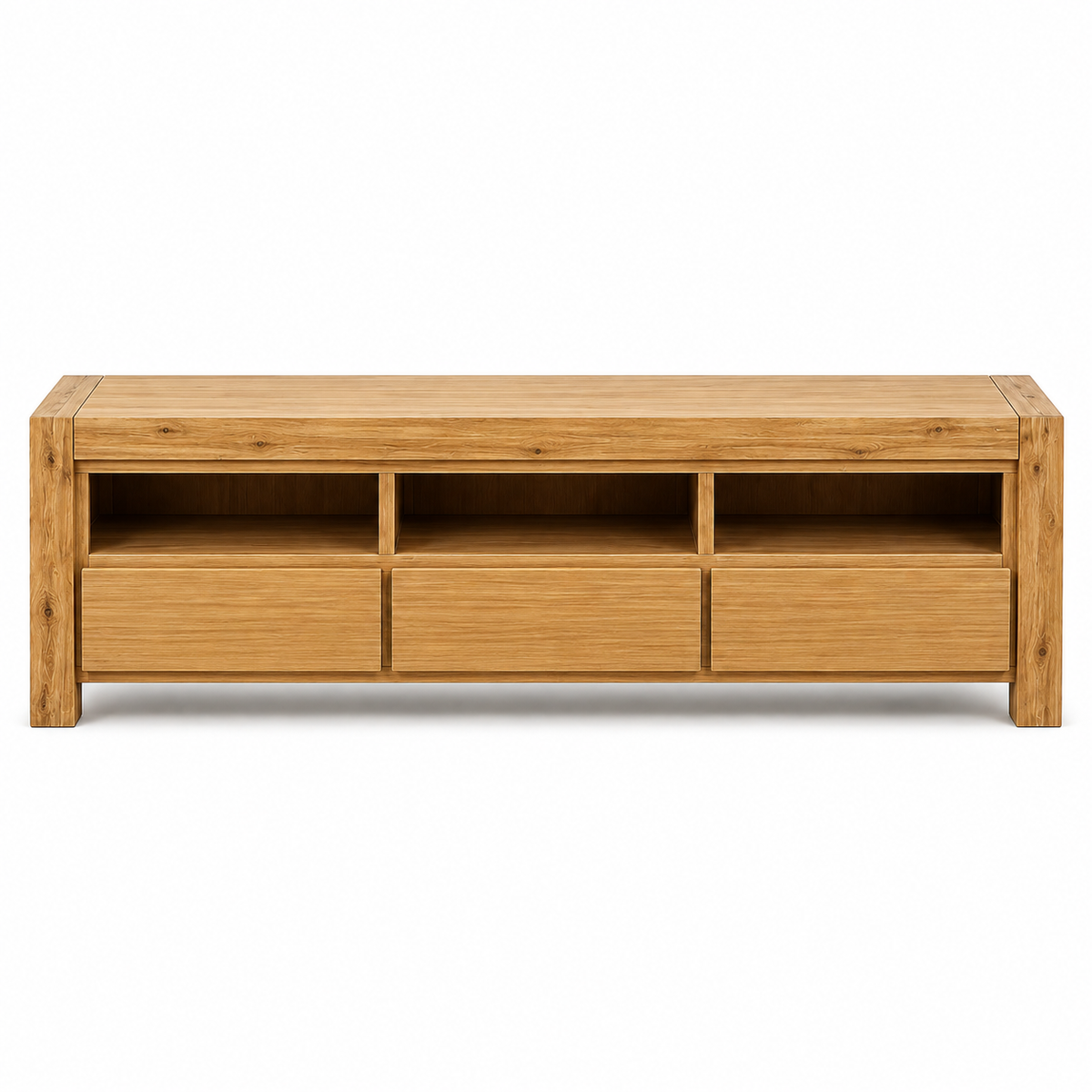 Silver Wattle 180cm TV Unit - Natural
