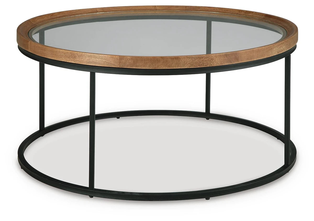 Noraluna Coffee Table – Medium Brown