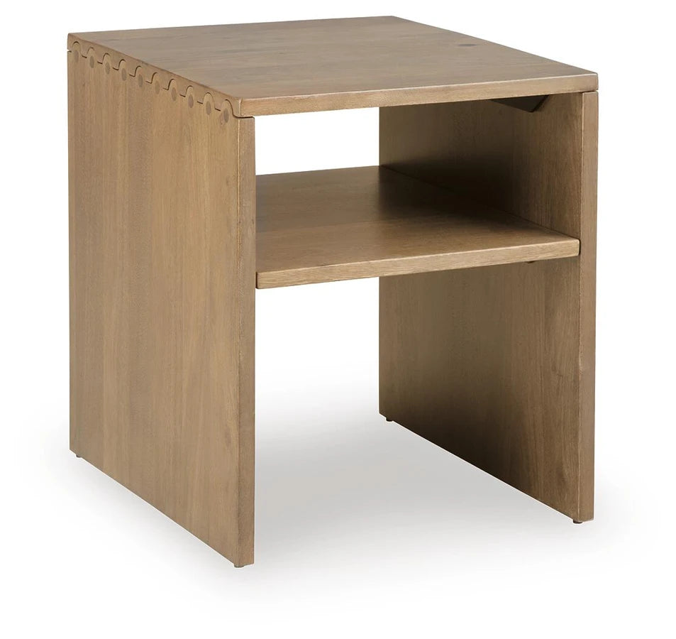 Ella Grove Side Table – Rich Brown