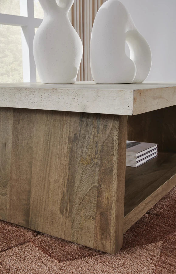 Brendalhouse Coffee Table – Light Brown